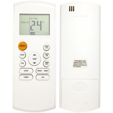 Télécommande LCD Olimpia Splendid UNICO - Remplacement Neuf, Réf. 592585D