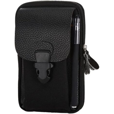 Vertical Etui De Ceinture Cuir Pour Telephone Portable, Pochette