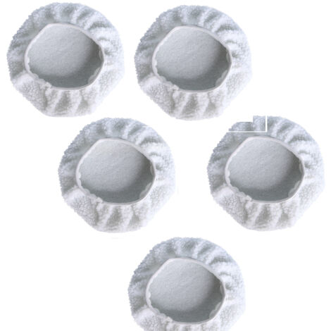 8 Pièces Bonnet De Polissage Microfibre, Housses élastiques Pour