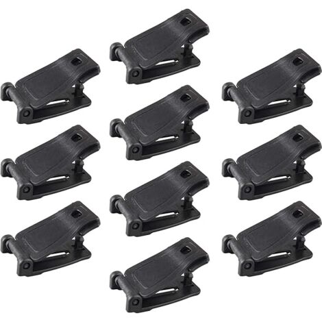 Lot De 4 Sangles Tactiques MOLLE 15cm - Fixation Rapide Nylon Robuste Pour Pochettes Et Équipement