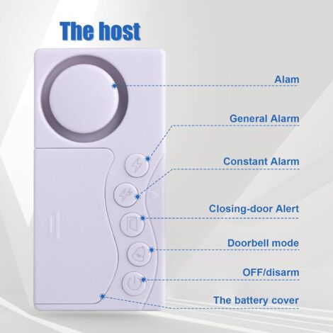 Alarme Pour Porte De Réfrigérateur/congélateur - Alerte Sonore Après 30 Secondes - Neuf