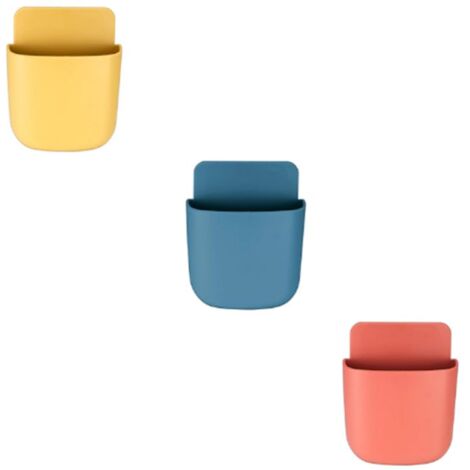 Support Mural Pour Télécommandes - Lot De 4 - Autocollant, Pratique Pour Ranger Vos Télécommandes Près Du Canapé Ou Du Lit
