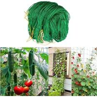 Filet Jardin 2.5x2m Avec 50 Attaches - Treillis Pour Plantes Grimpantes - Concombres, Tomates, Lierre - Mailles 10x10cm