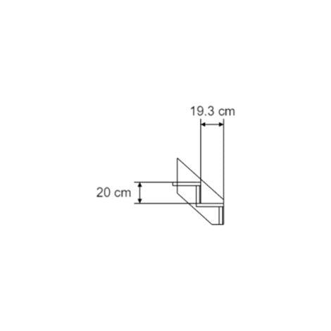 Escalier Quart Tournant Bas Sapin - Economique & Durable  Woodup-  Bas à Droite Avec Contremarches  280 Cm