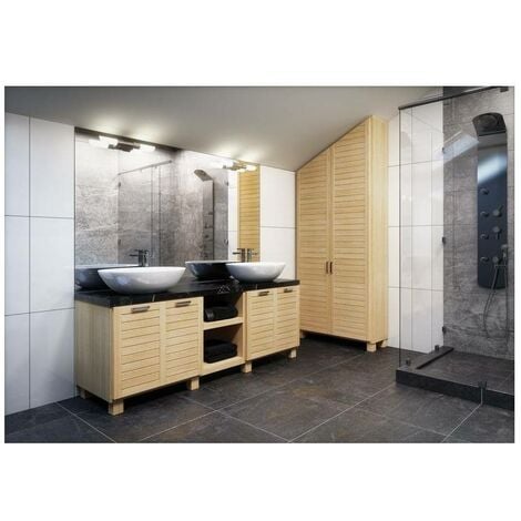 Porte De Placard Naturel Recoupable 199,5 X 39,4 Cm