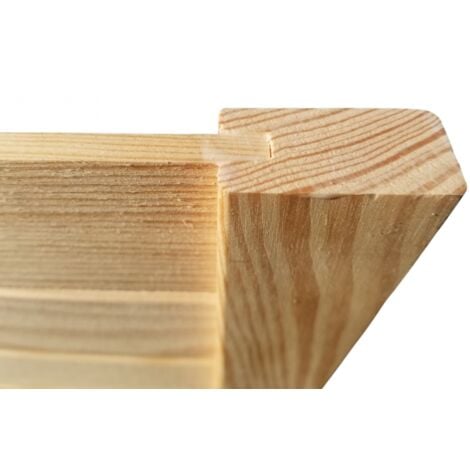 Porte De Placard Naturel Recoupable 199,5 X 39,4 Cm