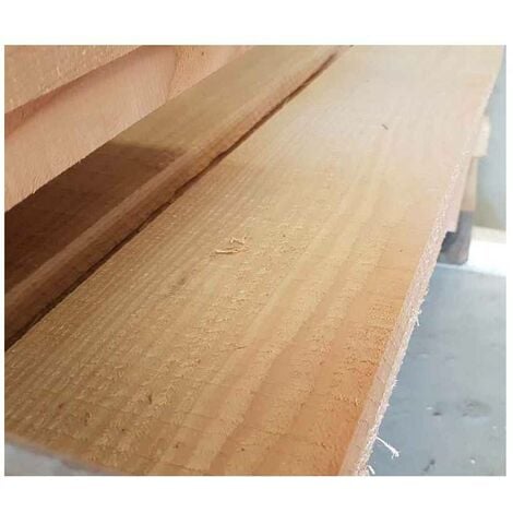 Planche Douglas Brut Longueur 200 Cm / Section 10 x 2,7 Cm