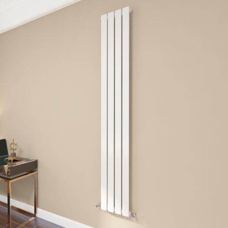 AICA Flat Panel Radiator 1800x272mm Central Heating Single Vertical Stylish White (1/5)