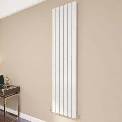 AICA Flat Panel Radiator 1800x408mm Central Heating Double Vertical Stylish White