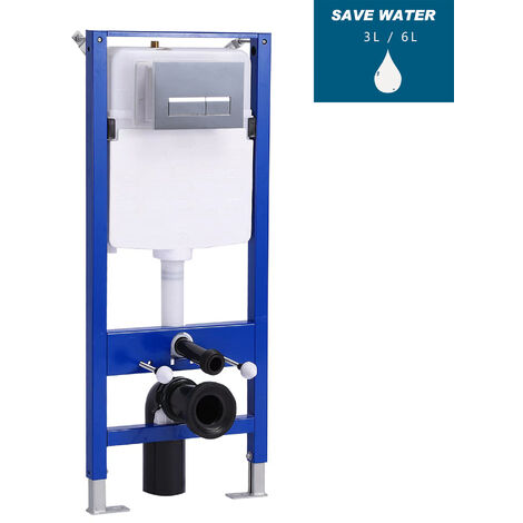 AICA Bathroom 1.14m Height Wall Hung Toilet Concealed Cistern Frame-102