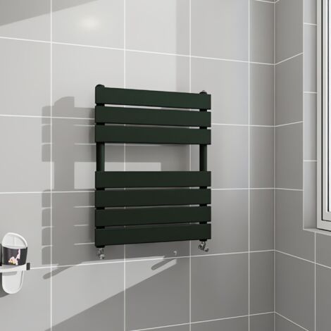 AICA Towel Rail Radiator Designer Central Heating Black 650x500mm