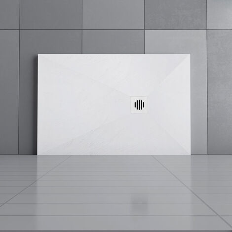 Aica 1200x900x30mm Rectangle Shower Tray Drain cover ABS plastic