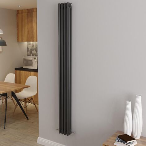 Aidal- Traditional Vertical 1800x200mm Columns Anthracite Cast