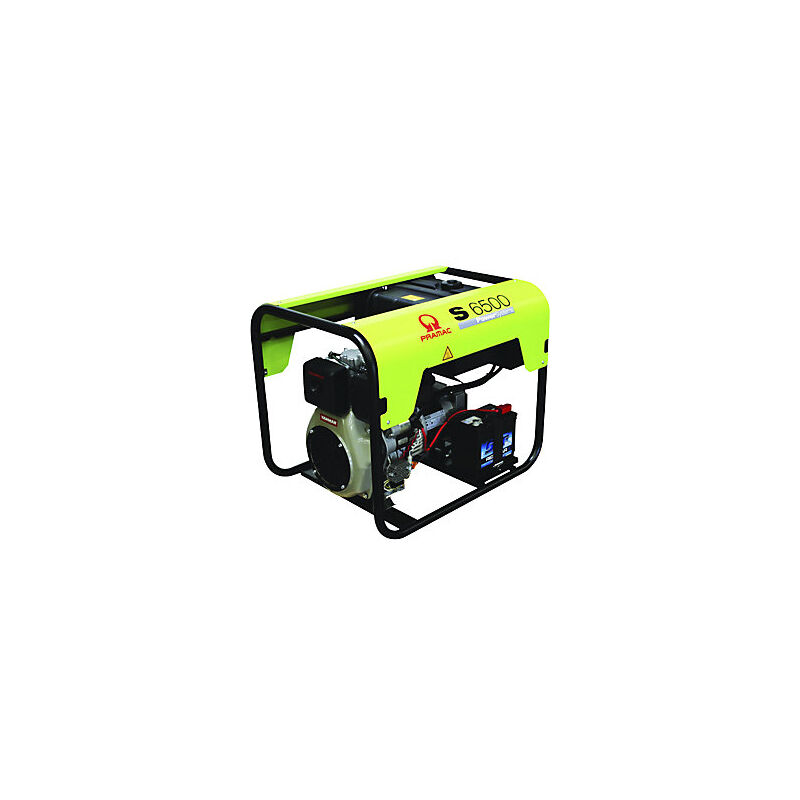 Generador eléctrico Serie S diésel  S 6500: corriente alterna 