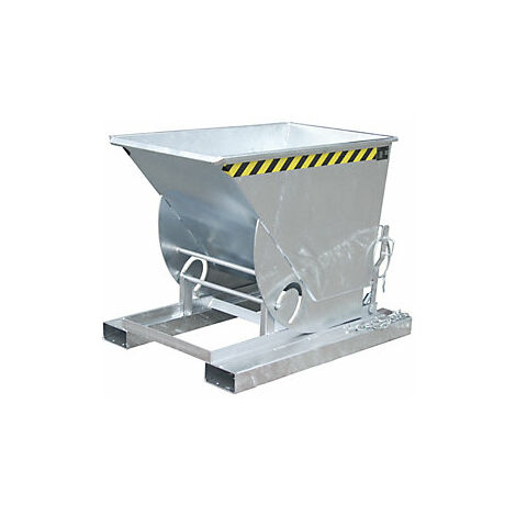 Volquete compacto capacidad 0,5 m³ galvanizado
