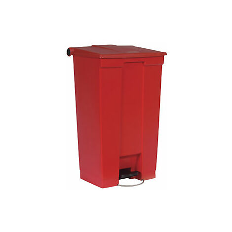 Cubo de pedal industria de polietileno capacidad 87 l
