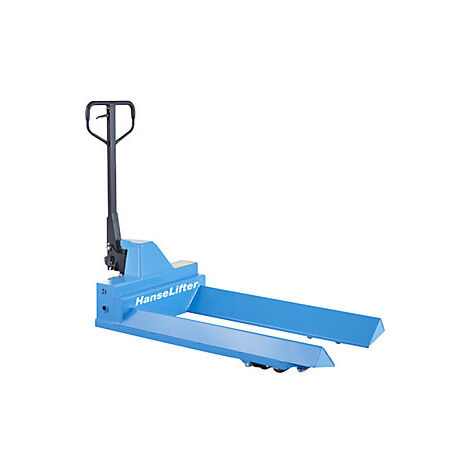Transpaleta para rollos  margen de elevación 180 - 300 mm 