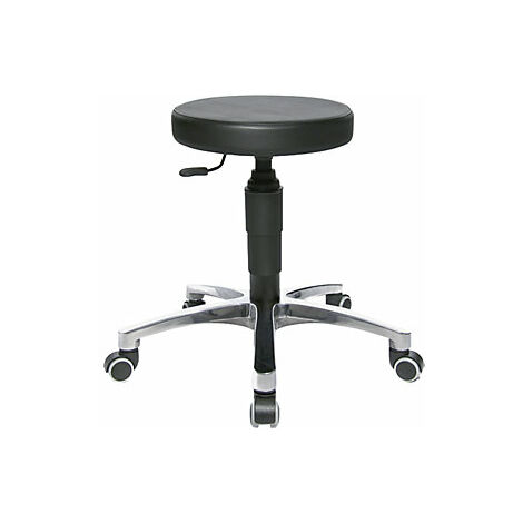 Taburetes Giratorios De Piel Sintética Con Ruedas: Silla | Meses Sin Interés