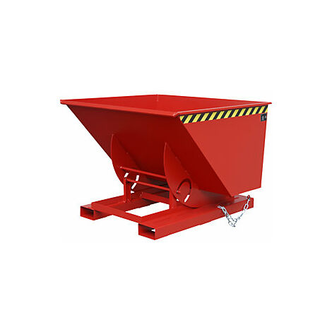 Volquete compacto  capacidad 1 m³  rojo vivo