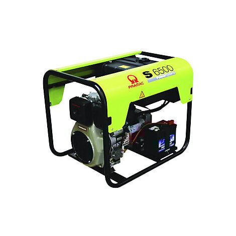 Generador eléctrico Serie S diésel  S 6500: corriente alterna 