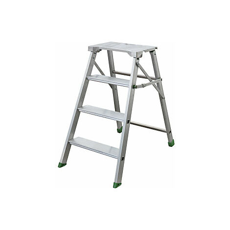 Escalerilla plegable de aluminio acceso por un lado 4 (1/2)
