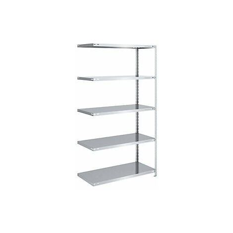 Estantería atornillable construcción ligera galvanizada (1/4)