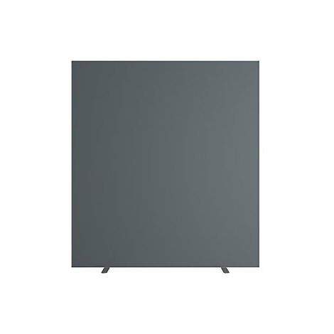 Trennwand easyScreen  einfarbig  mit Schallschutz  anthrazit 