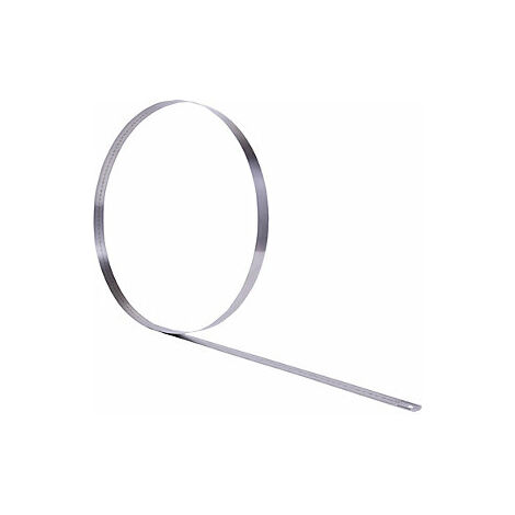 Cinta métrica semiflexible de acero  inoxidable  longitud total