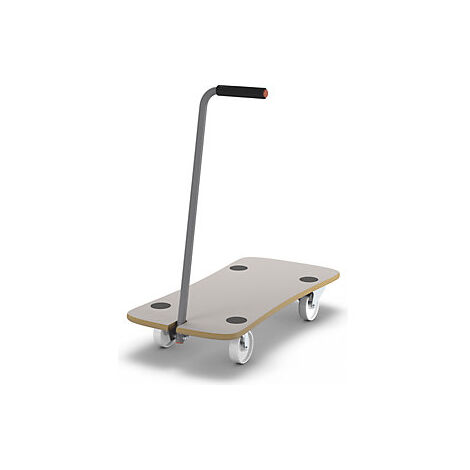 Rodador de transporte STAR CARRIER ECO tablero de MDF L x A (1/5)