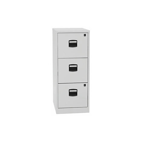 Armario para archivadores colgantes PFA  3 cajones  gris