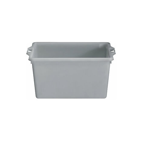 Recipiente de plástico, esquina, 80l PE natural L750xW490xH310mm, forma cónica GRAF