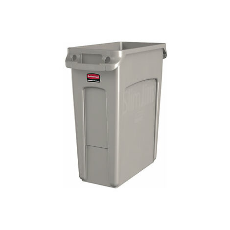 Cubo de basura SLIM JIM® capacidad 60 l con conductos de (1/5)