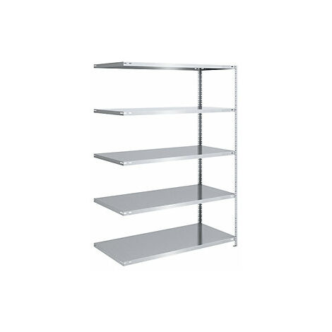 Estantería atornillable  construcción ligera  galvanizada  (1/5)