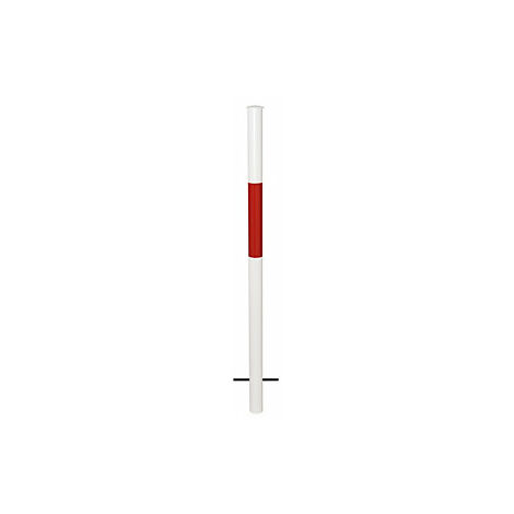 Barandilla modular  poste para encementar  rojo/blanco