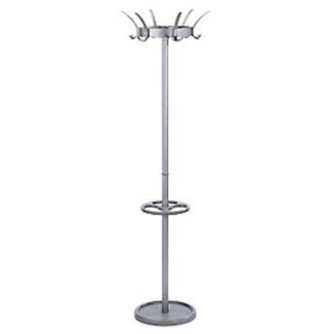 Perchero Para Sombreros Y Abrigos En Miniatura Escala 1:12 De Melody Jane – Accesorio De Metal Para Casas De Muñecas, Color Blanco