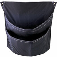 Racksack® para carros de transporte con 2 bolsas azul