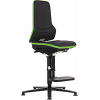 Silla giratoria de trabajo ESD NEON tacos estribo contacto