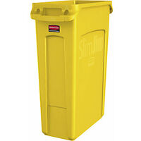 Cubo de basura SLIM JIM® capacidad 87 l con conductos de