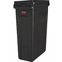 Cubo de basura SLIM JIM® capacidad 87 l con conductos de