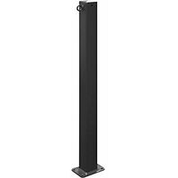 Poste barrera 70 x 70 mm hierro micáceo para atornillar