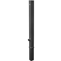 Poste barrera 70 x 70 mm hierro micáceo extraíble sin
