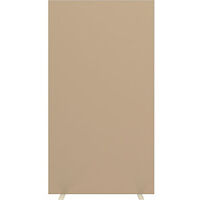 Trennwand easyScreen einfarbig sand Breite 940 mm