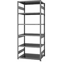 System-Steckregal Bauart mittelschwer Regalhöhe 2500 mm