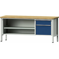 Banco de trabajo bastidor modular 1 cajón de 180 mm 1 cajón