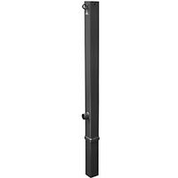 Poste barrera 70 x 70 mm hierro micáceo extraíble con 1