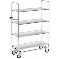 Carro con pisos galvanizado 4 baldas L x A x H 1195 x 470 x