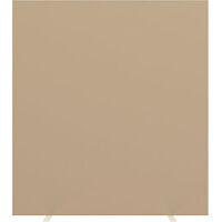 Trennwand easyScreen einfarbig sand Breite 1600 mm