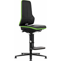 Silla giratoria de trabajo ESD NEON tacos estribo mecanismo