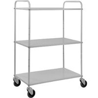 Estantería rodante Zero 3 pisos L x A x H 980 x 585 x 1445