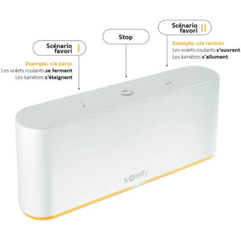 Commande intelligente SOMFY TaHoma® switch pour centraliser et connecter votre logement 1870595